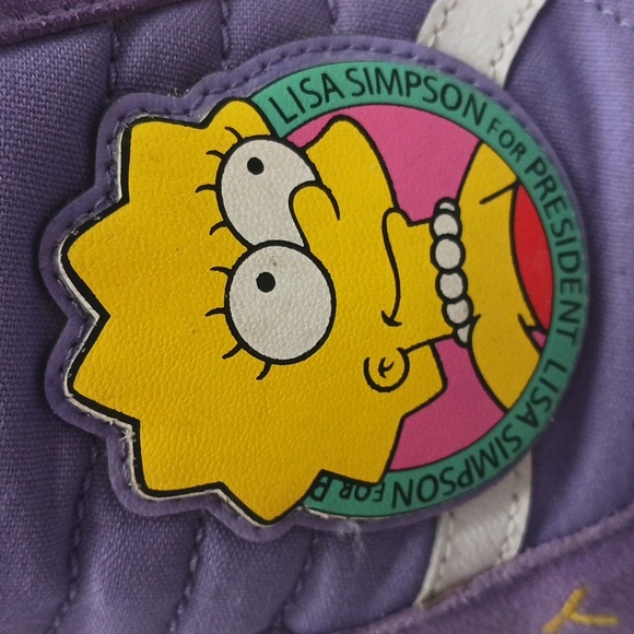 Vans Lisa for President Purple Sneakers The Simpsons - Picture 11 of 11